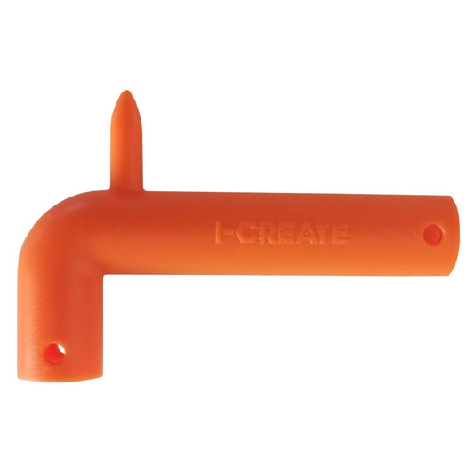 I Create Multi Allen Key Tool 2 Pack - 100mm x 170mm - Orange - Compact Design – view 2