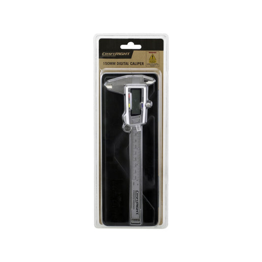 Craftright Digital Caliper - 150mm - Stainless Steel - Large LCD Display – view 2 - Auzzistore