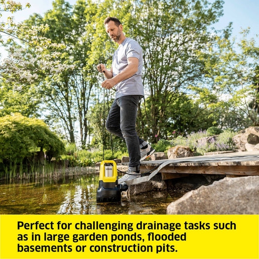Karcher Submersible Pump Sp 22 000 - 22,000 l/h - Stainless Steel - Level Sensor – view 2 - Auzzistore