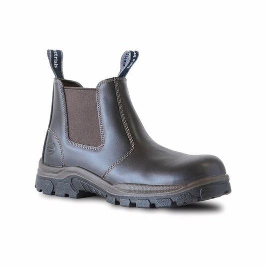 Bata Industrials Men's Claret Meteor Steel Cap Boot Size 6 Leather Comfort