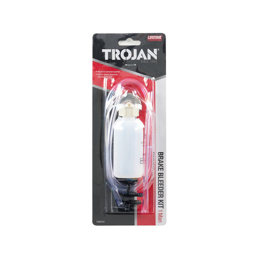 Trojan One Person Brake Bleeder Kit - 95mm x 50mm x 245mm - Compact Design – view 2