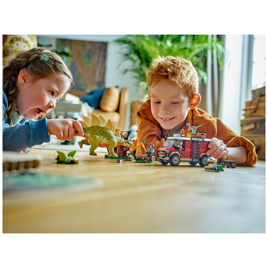 LEGO Jurassic World Dinosaur Missions Stegosaurus Discovery 76965 – view 2 - Auzzistore