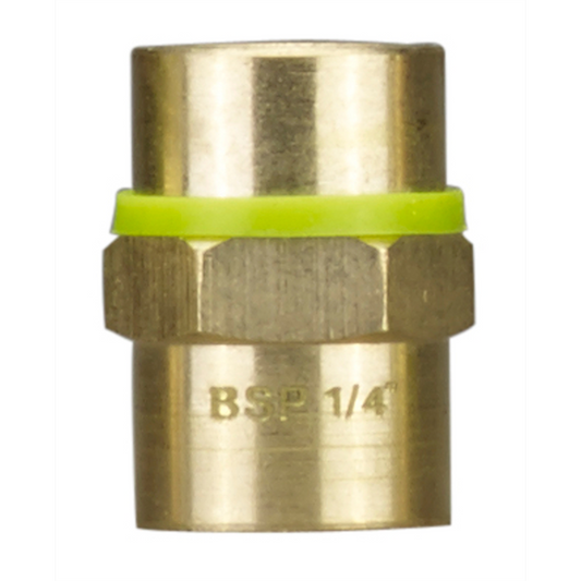 Powerfit 1/4 BSP Female to Female Connector Brass Air Tool Fitting - Auzzistore