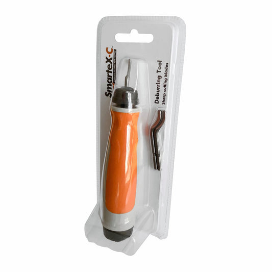 Smartex Copper Deburring Tool - 3 Blades - 32mm x 145mm - Black/Orange/Grey – view 2 - Auzzistore