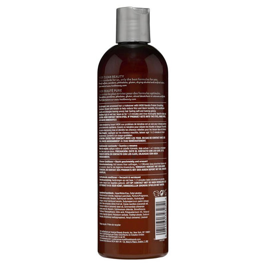 Hask Keratin Protein Smoothing Conditioner 355ml - Softens and Renews Unruly Hair-Auzzi Store