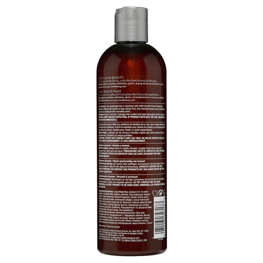Hask Keratin Protein Smoothing Shampoo 355ml - Cleanse and Renew Unruly Hair-Auzzi Store