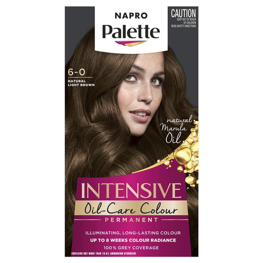 Napro Palette 6-0 Natural Light Brown - Nourishing Permanent Hair Color - Auzzi Store
