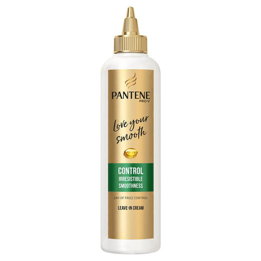 Pantene Love Your Smooth Leave-In Hair Creme 270ml - Frizz Control & Smoothing – view 2
