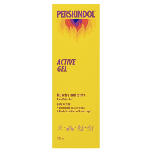 Perskindol Active Pain Relief Gel 200ml - Effective Muscle Pain Relief – view 2