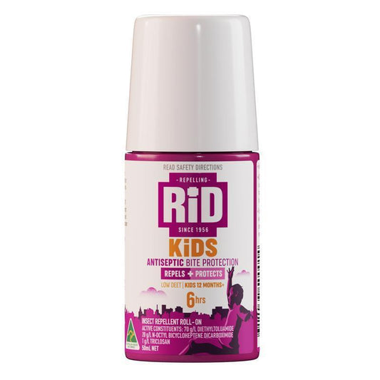 Rid Kids Antiseptic Insect Repellent 50ml Roll-On - Safe & Effective Protection-Auzzi Store