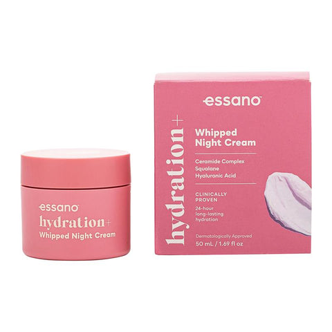 Essano Hydration+ Whipped Night Cream - 50ml - Auzzistore