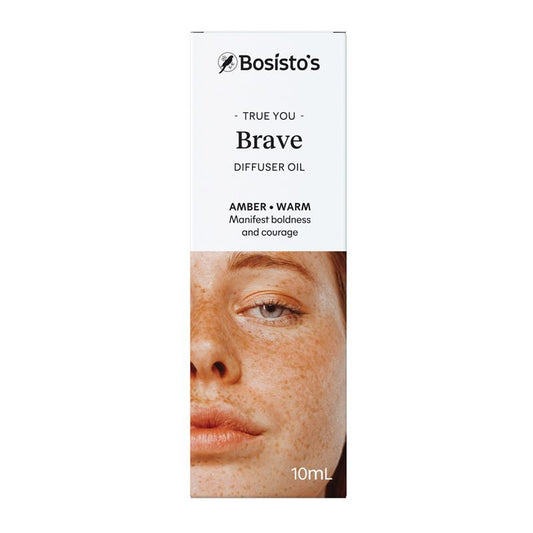 Bosisto's True You Brave Diffuser Oil 10ml - Amber & Warm Aroma - Auzzistore