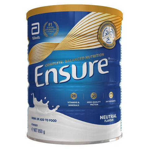 Ensure Powder Neutral - 850g Nutritional Supplement