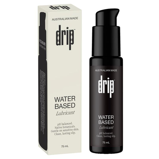 drip Water-Based Lubricant 75ml Natural, Fragrance-Free, Sensitive Skin – view 2 - Auzzistore