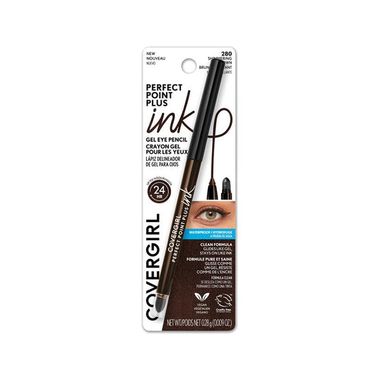 Covergirl Perfect Point Plus Ink Eyeliner - 280 Shimmering Brown, 0.28g – view 2
