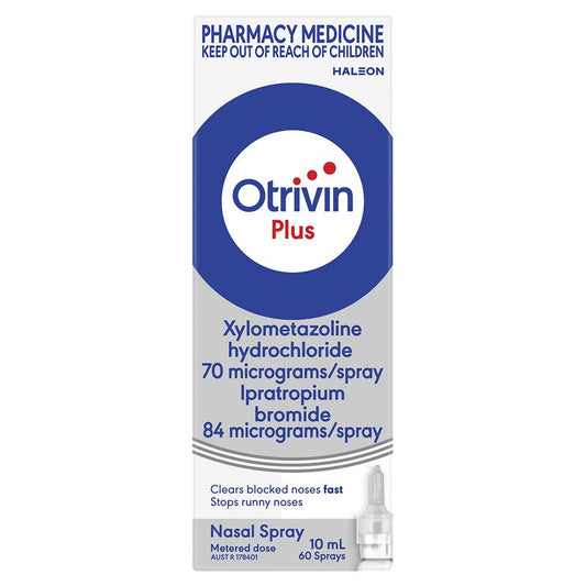 Otrivin Adult Plus Nasal Spray 10ml - Dual-Action Relief for Blocked Noses – view 2 - Auzzistore