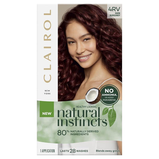Natural Instincts 4RV Dark Burgundy Semi-Permanent Hair Colour - 60ml – view 2