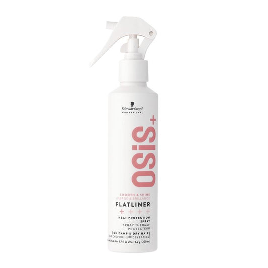 Schwarzkopf Osis+ Flatliner Heat Protection Spray 200ml - Ultimate Hair Defense