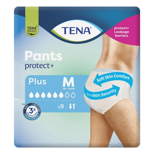 TENA Protect+ Incontinence Pants Medium 9-Pants, Unisex, Superior Leak Protection – view 2