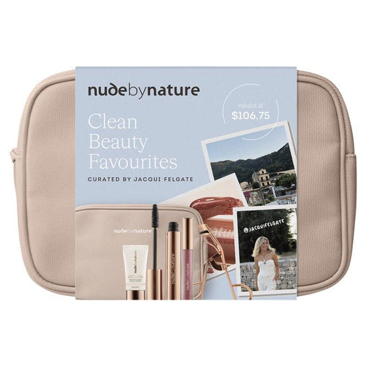 Nude by Nature Clean Beauty Favourites by Jacqui Felgate Gift Set Mothers Day 2025 - Auzzistore