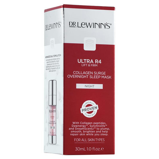 Dr LeWinn's Ultra R4 Collagen Surge Overnight Sleep Mask 30ml - Advanced Skin Repair – view 2