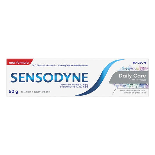 Sensodyne Daily Care + Whitening Toothpaste - 50g for Sensitive Teeth – view 2