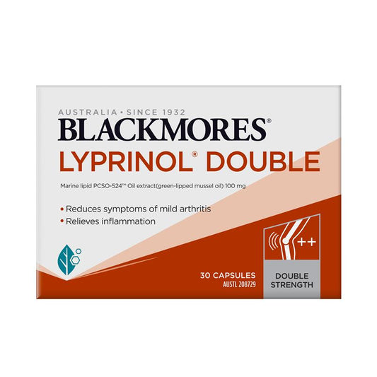 Blackmores Lyprinol Double Anti-Inflammatory Marine Oil 30 Capsules – view 2