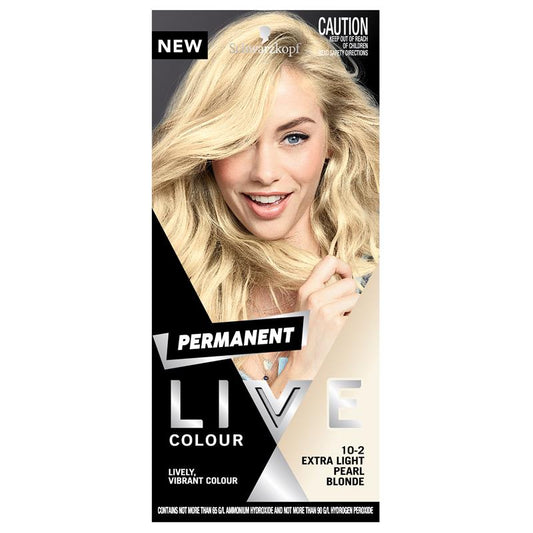 Schwarzkopf LIVE Colour Permanent 10.2 Extra Light Pearl Blonde - 50ml – view 2