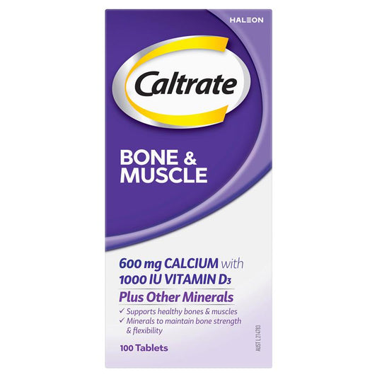 Caltrate Bone & Muscle Supplement with Calcium and Vitamin D - 100 Tablets – view 2