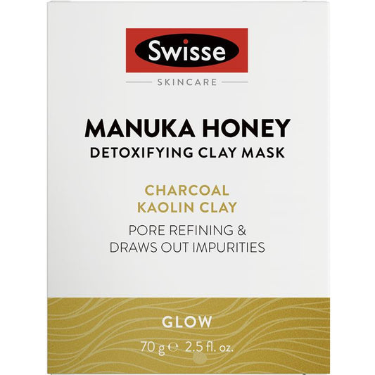 Swisse Skincare Manuka Honey Detoxifying Facial Clay Mask 70g - Purify Your Skin - Auzzi Store