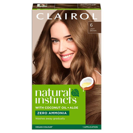 Natural Instincts 6 Suede - Light Brown Semi-Permanent Hair Colour - Auzzi Store