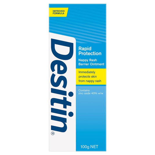 Desitin Rapid Protection Nappy Rash Barrier Ointment 100g - Immediate Relief-Auzzi Store