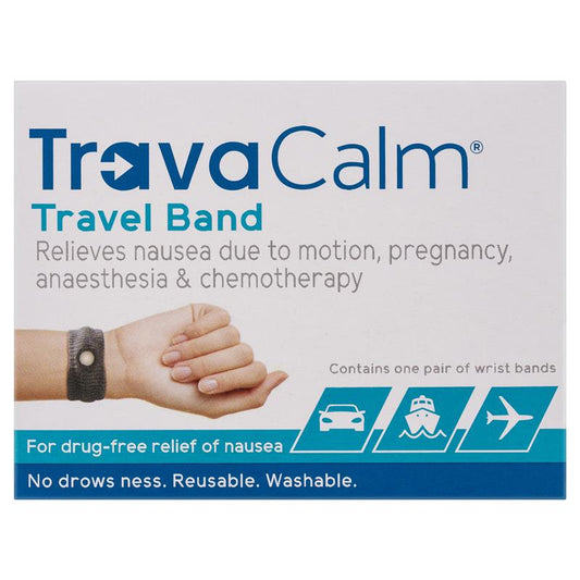 Travacalm Travel Sickness Travel Band 2 Pack - Effective Motion Sickness Relief-Auzzi Store