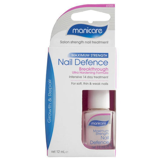 Manicare Salon Strength Nail Treatment - Maximum Strength Nail Defence 12ml-Auzzi Store