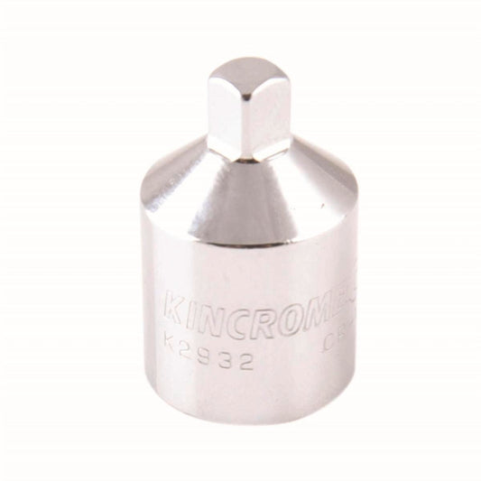 Kincrome Socket Adaptor - 1/4" M x 1/2" F - Cr-V Steel - Rust Resistant - Auzzistore