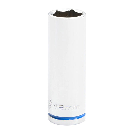Kincrome 12mm Deep Socket - Chrome Vanadium Steel - Rust Resistant - Auzzistore
