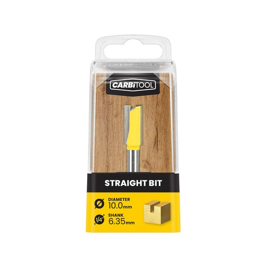 Carbitool TCT Router Bit - 10.0mm - Tungsten Carbide - Precision Cutting Tool - Auzzistore