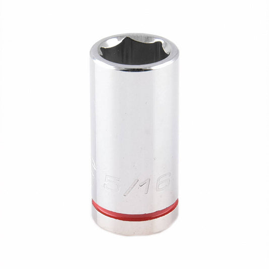 Kincrome 5 16 1 4 Square Drive Socket - Chrome Vanadium Steel - Rust Resistant