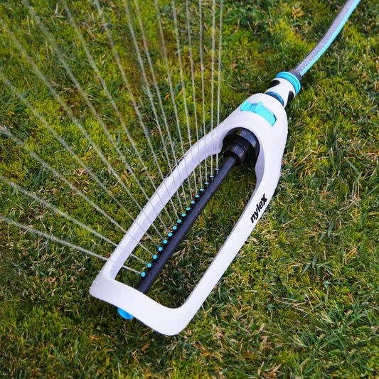 Nylex Oscillating Sprinkler Barrel - 260m Coverage - ABS Plastic - UV Protection – view 2 - Auzzistore