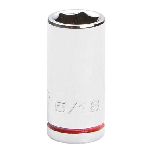 Kincrome 5 16 1 4 Square Drive Socket - Chrome Vanadium Steel - Rust Resistant - Auzzistore
