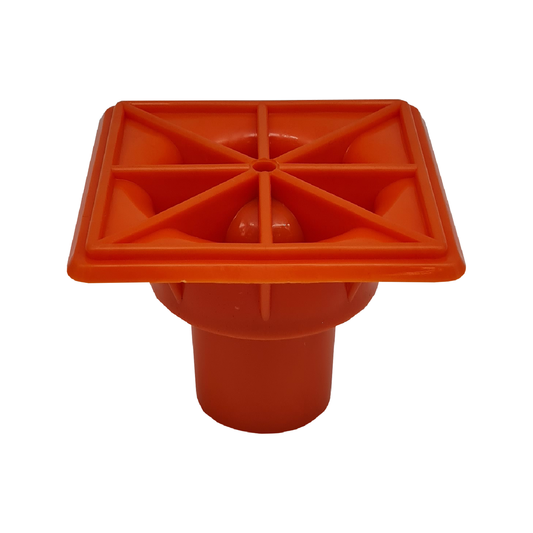 Brutus Impalement Protection Cap - 12-20mm - Fluorescent Orange - Safety Solution - Auzzistore