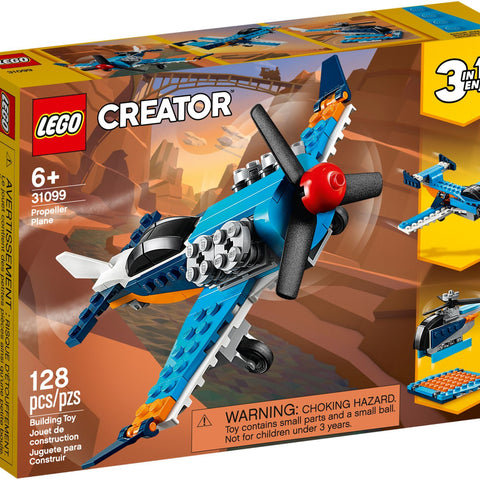 LEGO 31099 Creator 3in1 Propeller Plane, Jet, Helicopter Building Set - Auzzistore