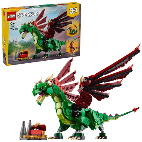 LEGO Creator 3 In 1 Medieval Dragon 31161 - Auzzistore