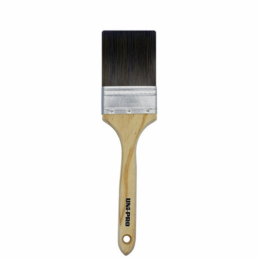 UNi-PRO Sash Cutter Paint Brush 75mm Timber Stainless Steel Smooth Finish – view 2 - Auzzistore