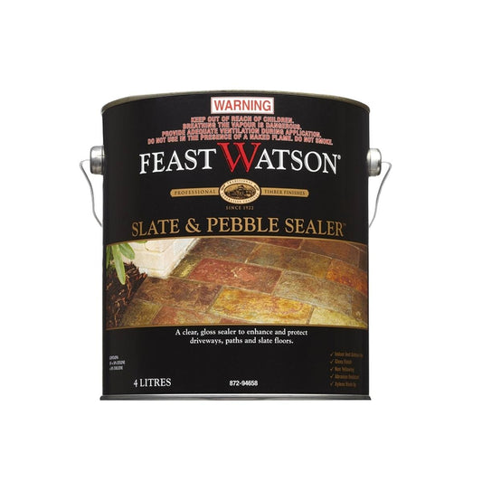 Feast Watson Slate & Pebble Sealer - 4L - Oil Based - Gloss Finish - Auzzistore