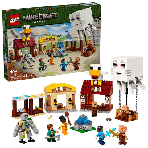 LEGO Minecraft The Ghast Balloon Village Attack 21273 - Auzzistore