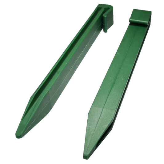 Icon Plastics Green Garden Edge Multi Peg 280x25mm HDPE Easy Install - Auzzistore