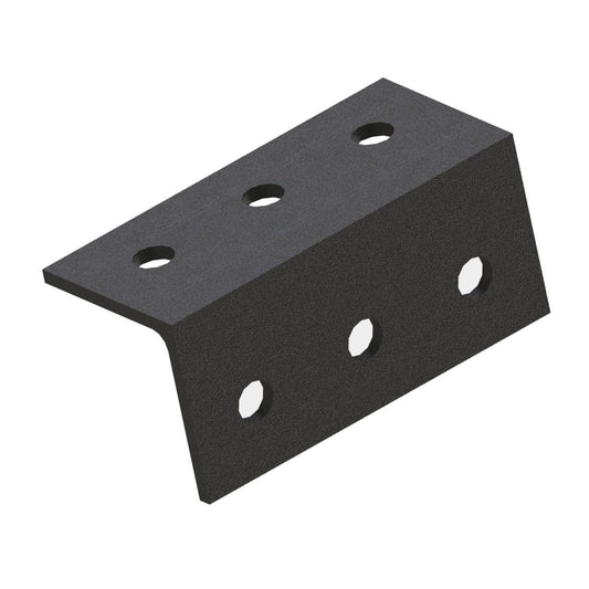 Dunnings M12 Structural Angle Bracket 65x65x5mm Galvanised Steel Heavy Duty - Auzzistore