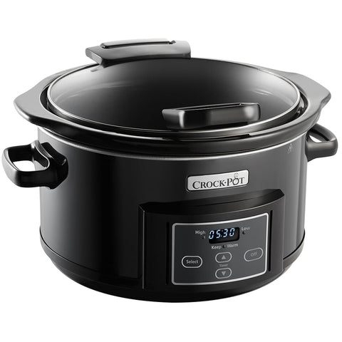 Crock-Pot CHP550 Digital One Pot Cooker 4.7L Stainless Steel Hinged Lid