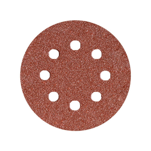 Craftright 125mm Orbital Sanding Discs 10 Pack - Aluminium Oxide - Hook and Loop - Auzzistore